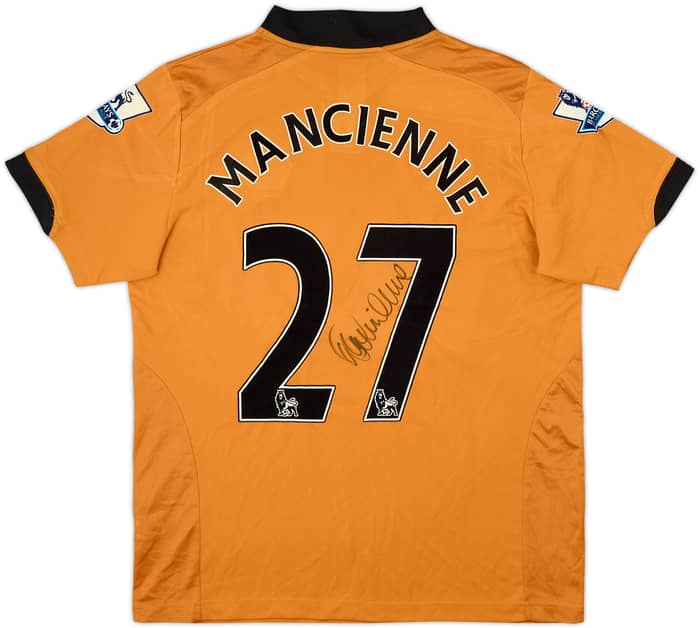 2009-10 Wolves Signed Home Shirt Mancienne #27 - 9/10 - (L)