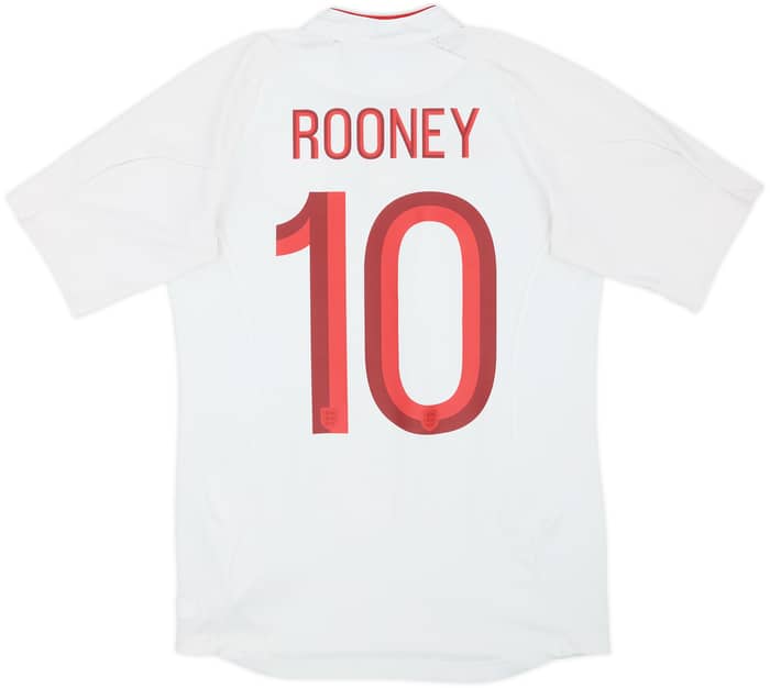 2012-13 England Home Shirt Rooney #10 - 5/10 - (XS)
