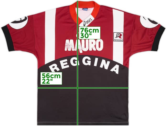 1998-00 Reggina Asics Training Shirt - 6/10 - (XL)