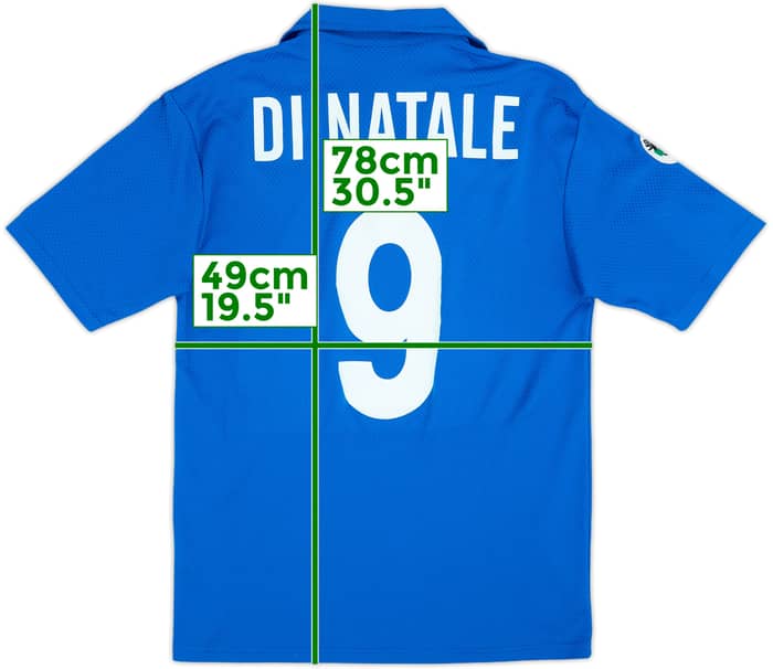 Camiseta de local del Empoli 2002-03 Di Natale #9 - 9/10 - (M)