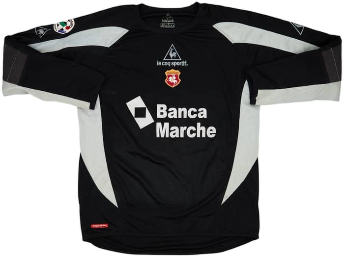 Camiseta de portero preparada para partido del Ancona 2003-04 Marcon #31