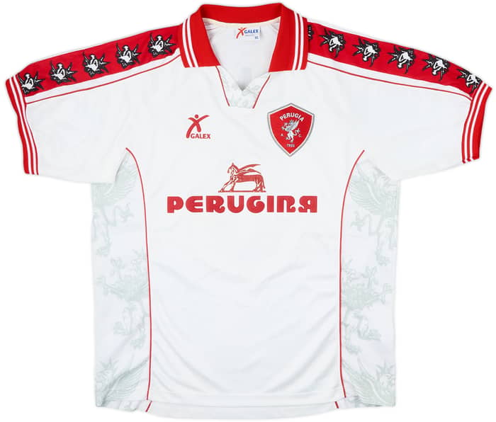 1999-00 Perugia Away Shirt Pierluigi #5 - 6/10 - (XL)