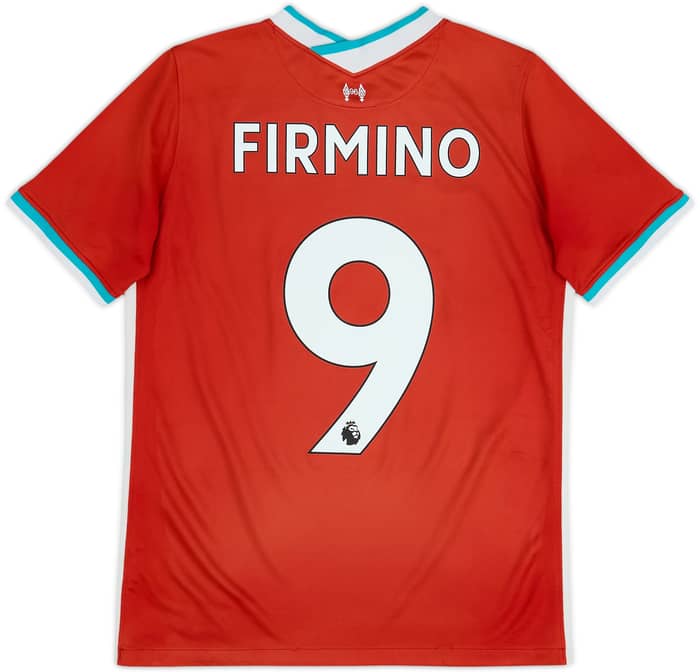 2020-21 Liverpool Home Shirt Firmino #9 - 5/10 - (XL.Boys)