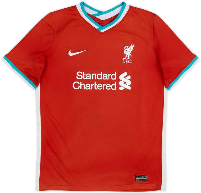 2020-21 Liverpool Home Shirt Firmino #9 - 5/10 - (XL.Boys)