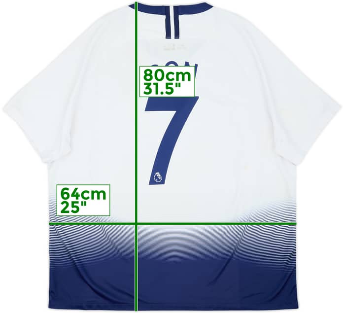 2018-19 Tottenham Home Shirt Son #7 - 5/10 - (3XL)
