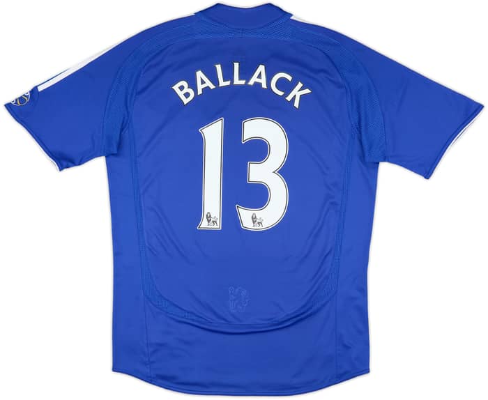 2006-08 Chelsea Home Shirt Ballack #13 - 5/10 - (M)