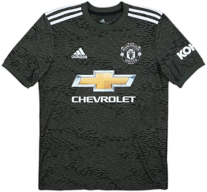 2020-21 Manchester United Away Shirt Pogba #6 - 10/10 - (13-14 Years)