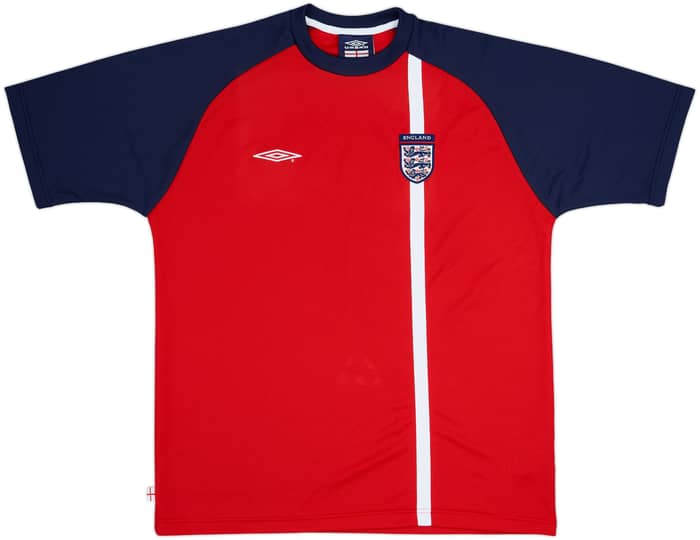 2002-03 England Umbro Training Shirt - 8/10 - (XL)