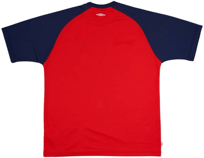 2002-03 England Umbro Training Shirt - 8/10 - (XL)