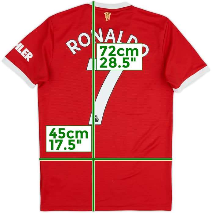 2021-22 Manchester United Camiseta Local Ronaldo #7 - 5/10 - (S)