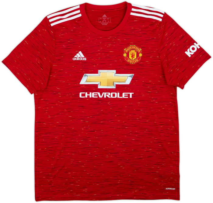 2020-21 Manchester United Home Shirt Pogba #6 - 10/10 - (XL)