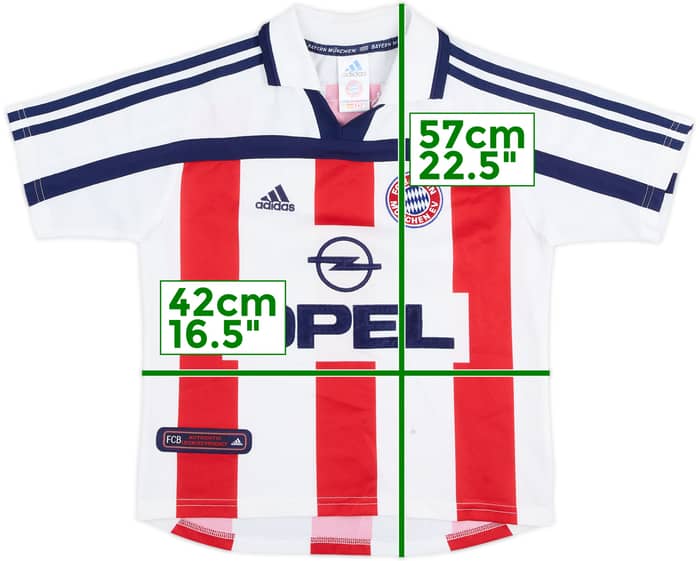 2000-01 Bayern Munich Away Shirt - 6/10 - (11-12 Years)