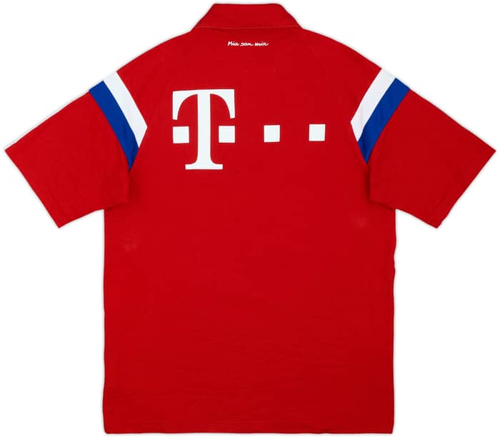 2013-14 Bayern Munich adidas Polo Shirt - 9/10 - (S)