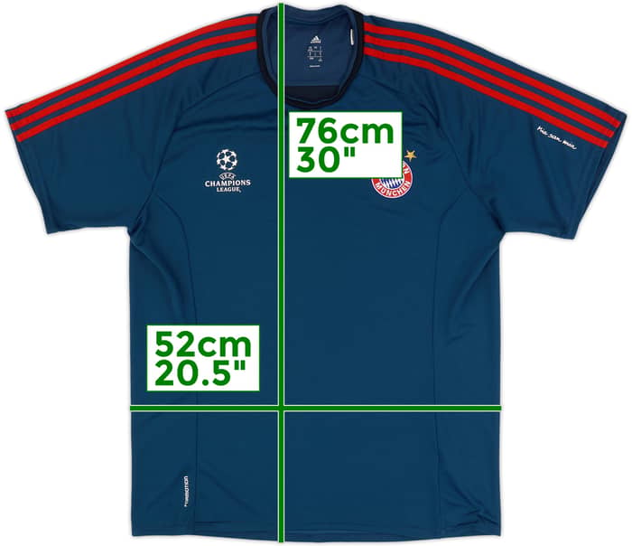 Camiseta de entrenamiento CL Formotion del Bayern Munich 2013-14 - 8/10 - (XL)
