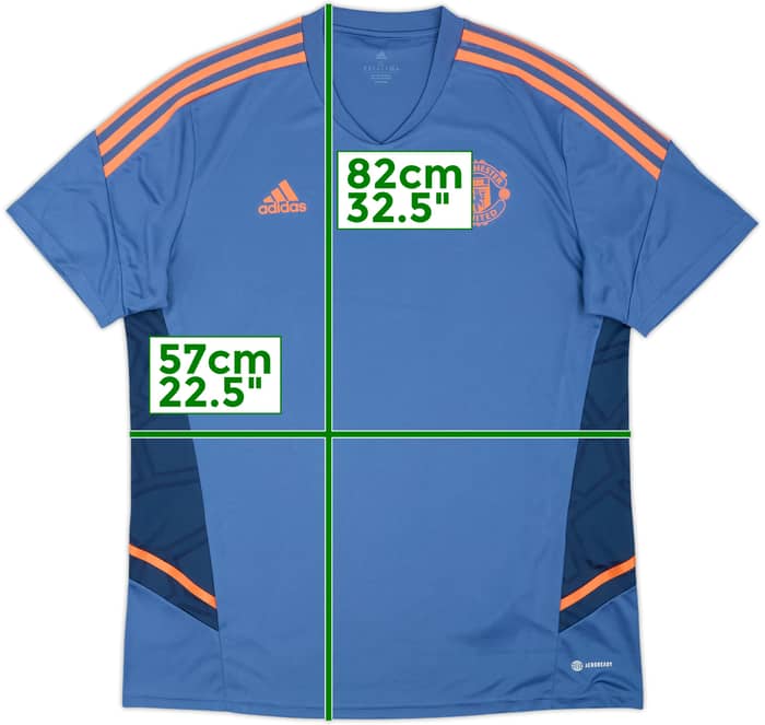 2022-23 Manchester United adidas Training Shirt - 8/10 - (XL)