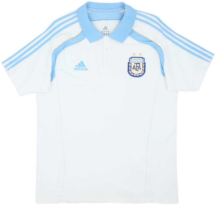 2010-11 Argentina adidas Polo Shirt - 7/10 - (XL)
