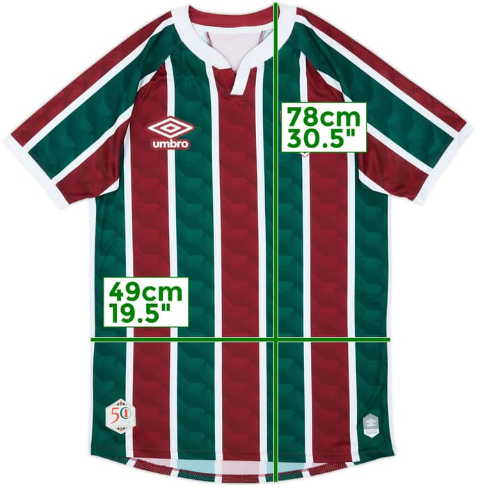 2020-21 Fluminense Home Shirt - 8/10 - (S)