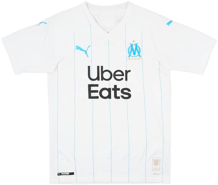 2019-20 Olympique Marseille Home Shirt - 6/10 - (XS)