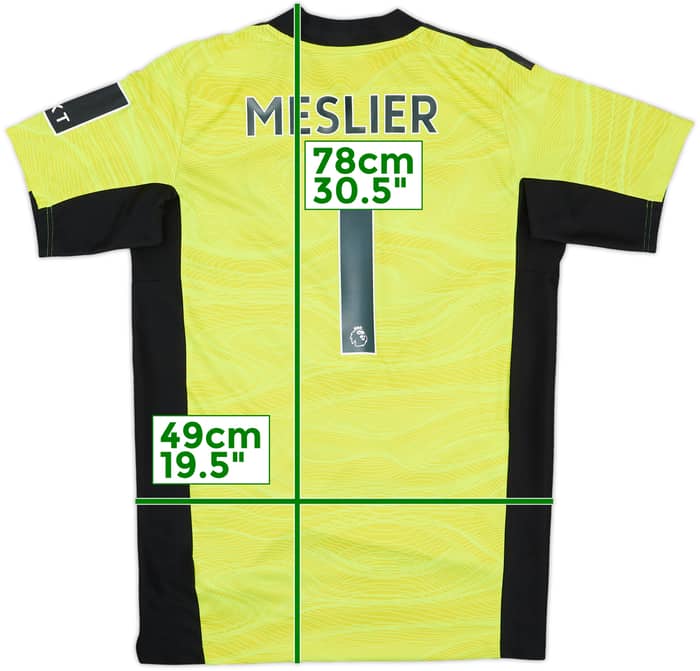 2021-22 Leeds GK Shirt Meslier #1 - 8/10 - (S)