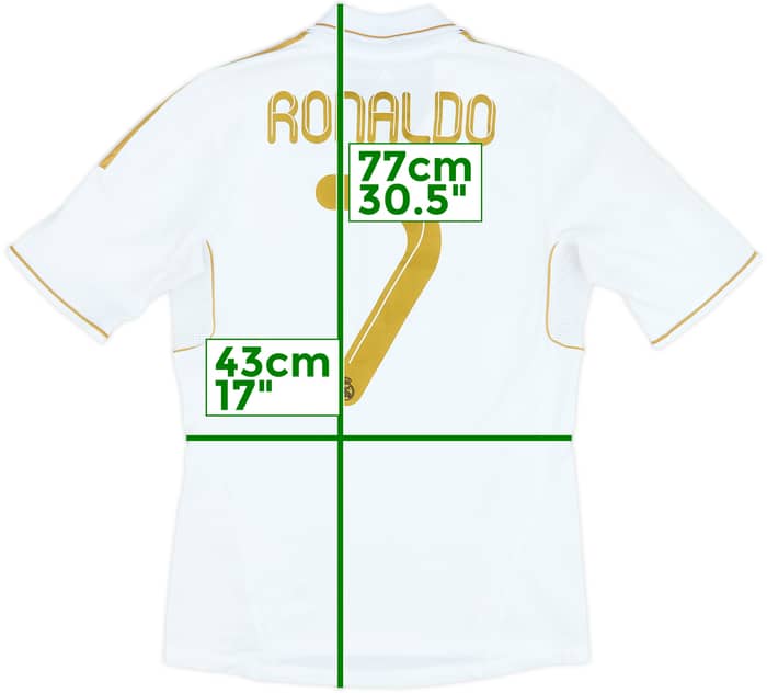 2011-12 Real Madrid Home Shirt Ronaldo #7 - 7/10 - (S)
