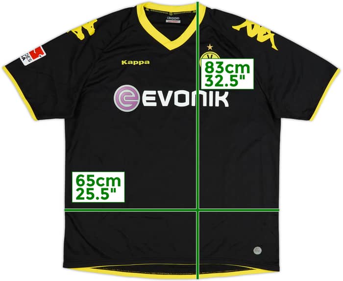 2010-11 Borussia Dortmund Away Shirt - 8/10 - (3XL)