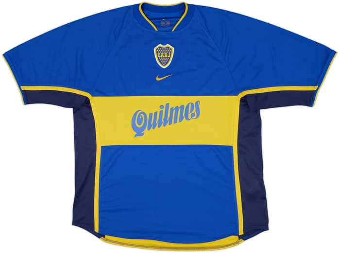 2001-02 Boca Juniors Home Shirt - 8/10 - (L)