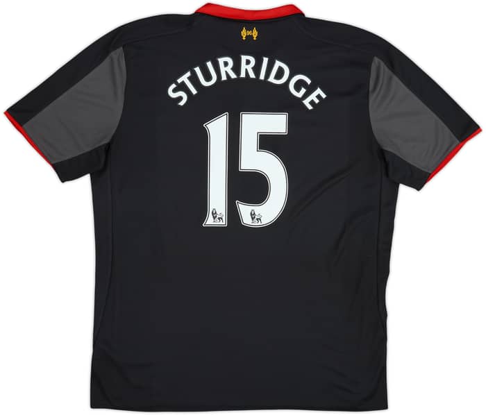 2014-15 Liverpool Third Shirt Sturridge #15 - 9/10 - (XXL)