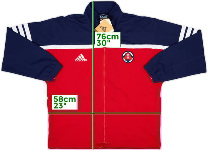 2000-01 South China AA adidas Track Jacket (L)