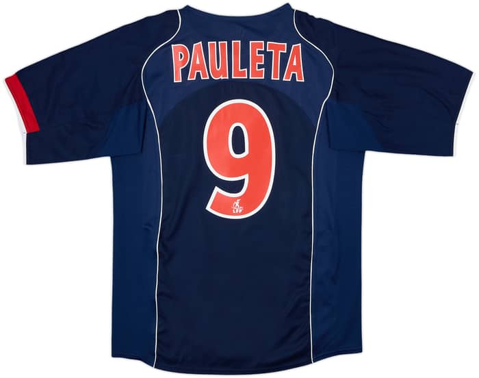 2004-05 Paris Saint-Germain Camiseta Local Pauleta #9 - 8/10 - (M)