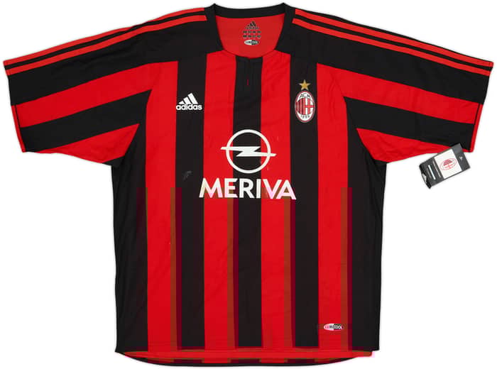 2003-04 AC Milan Player Issue Home Shirt Shevchenko #7 (L)