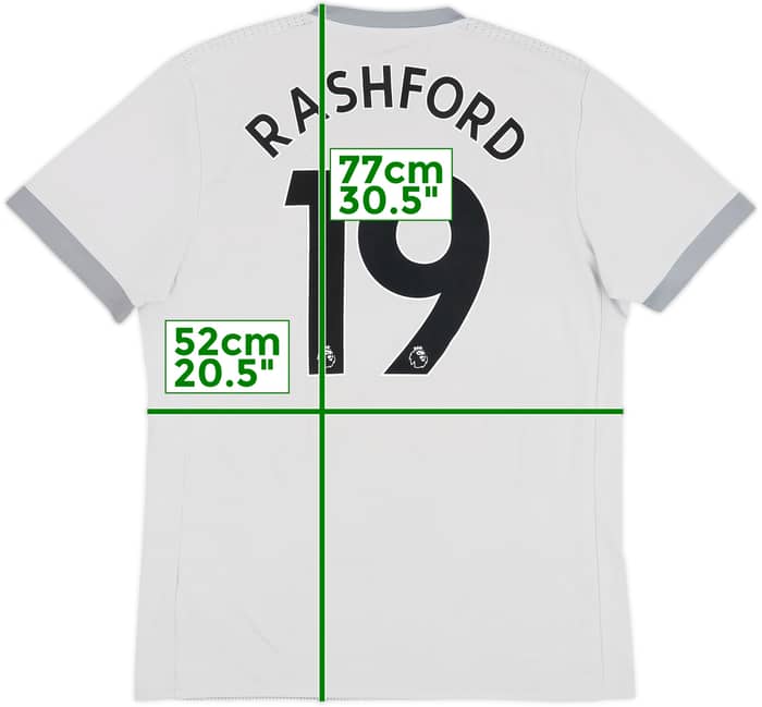 2017-18 Manchester United Third Shirt Rashford #19 - 6/10 - (L)