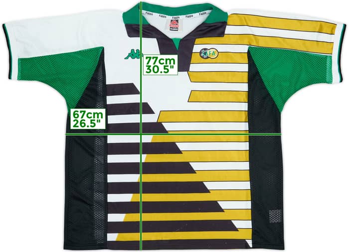 1998 South Africa Home Shirt - 8/10 - (XL)