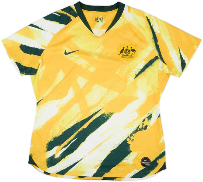 2018-20 Australia Women's Home Shirt - 8/10 - (Women's XL)