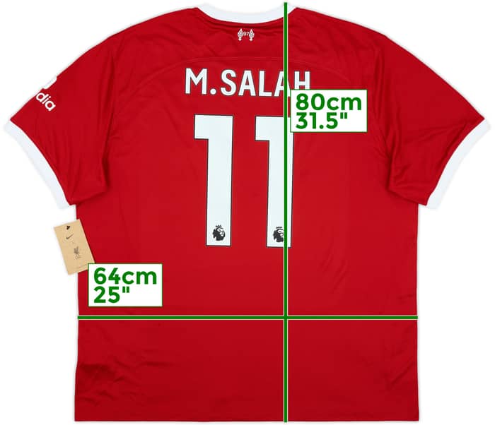 2023-24 Liverpool Home Shirt M.Salah #11 (XXL)