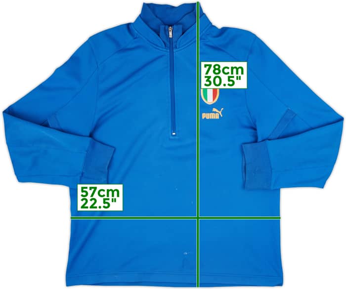 2004-06 Italy Puma 1/2 Zip Drill Top - 6/10 - (XL)