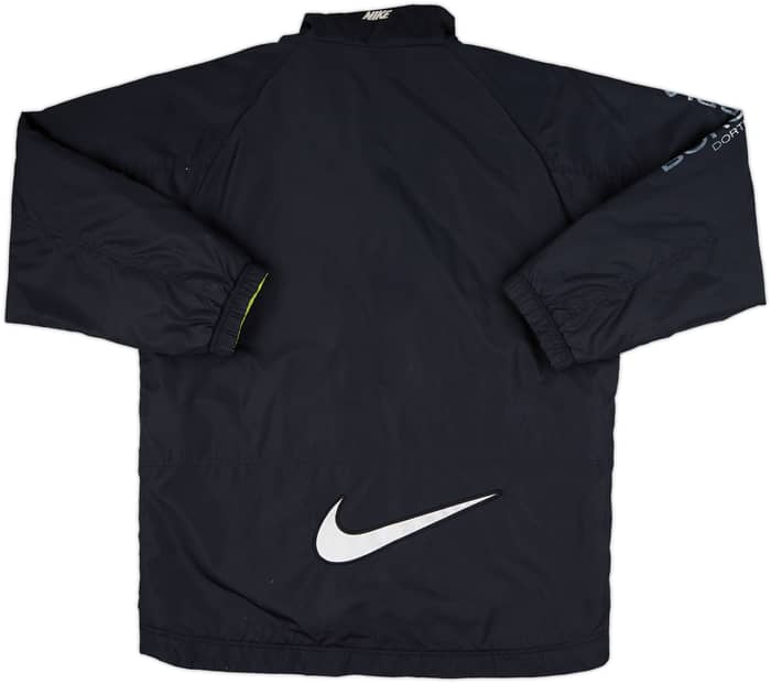 1997-98 Borussia Dortmund Nike Reversible Padded Bench Coat - 7/10 - (XL)