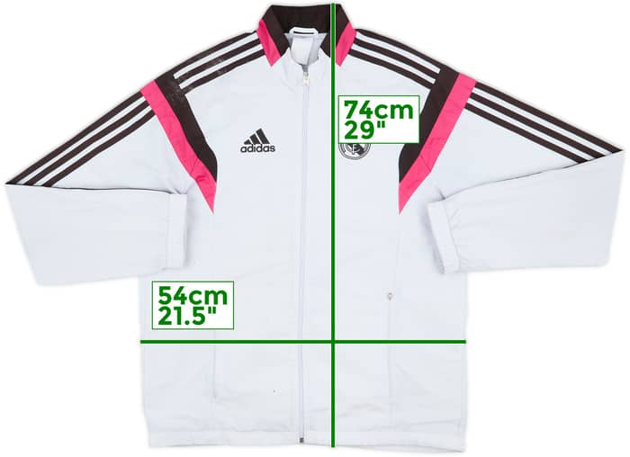 2014-15 Real Madrid adidas Track Jacket - 4/10 - (M)