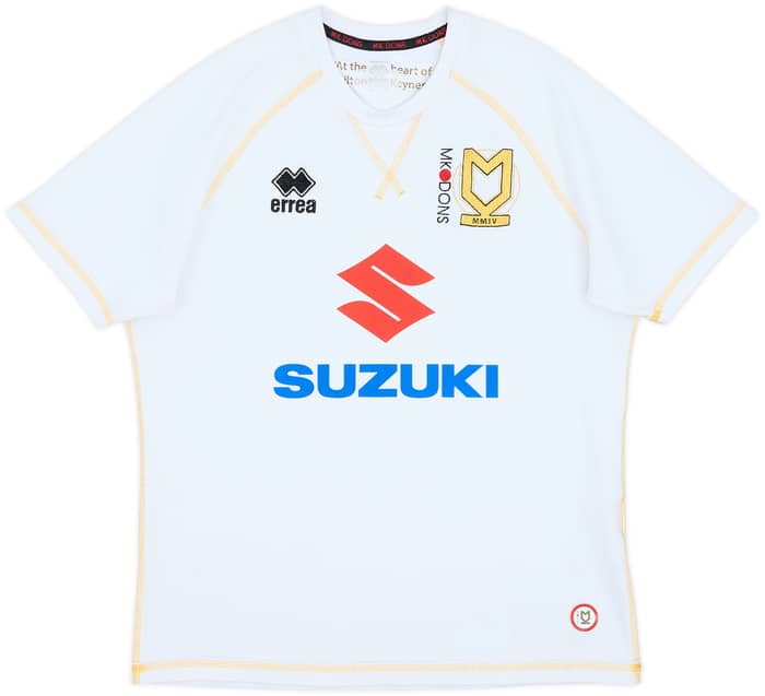 2016-17 MK Dons Home Shirt - 6/10 - (S)