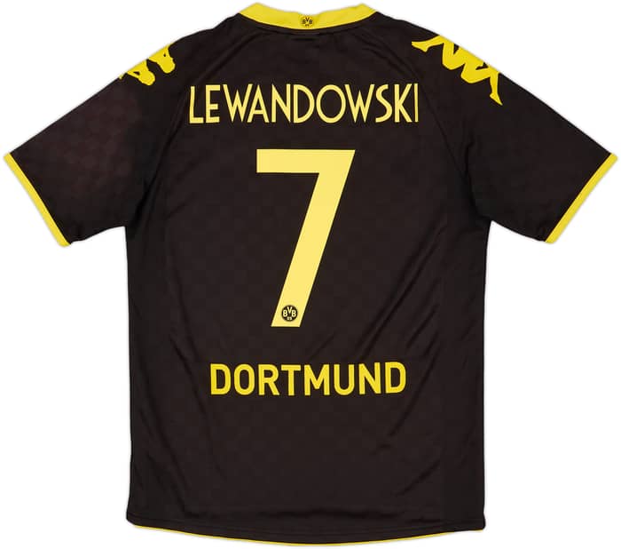 2010-11 Borussia Dortmund Away Shirt Lewandowski #7 - 6/10 - (L)