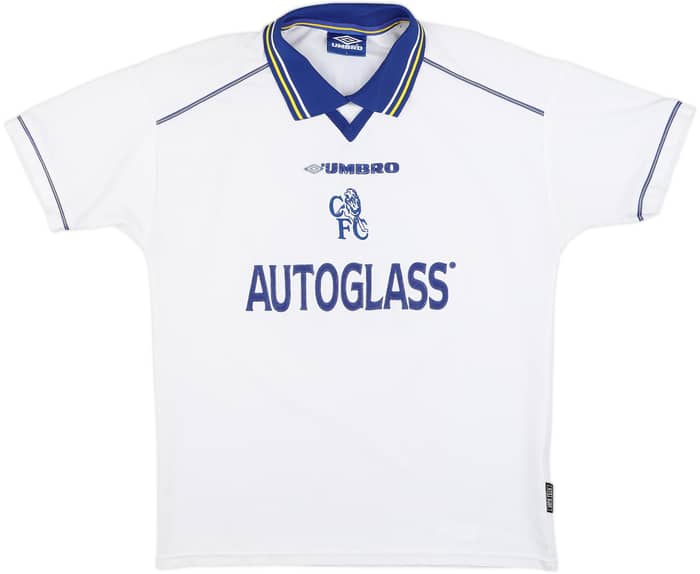1998-00 Chelsea Away Shirt Zola #25 - 5/10 - (L)
