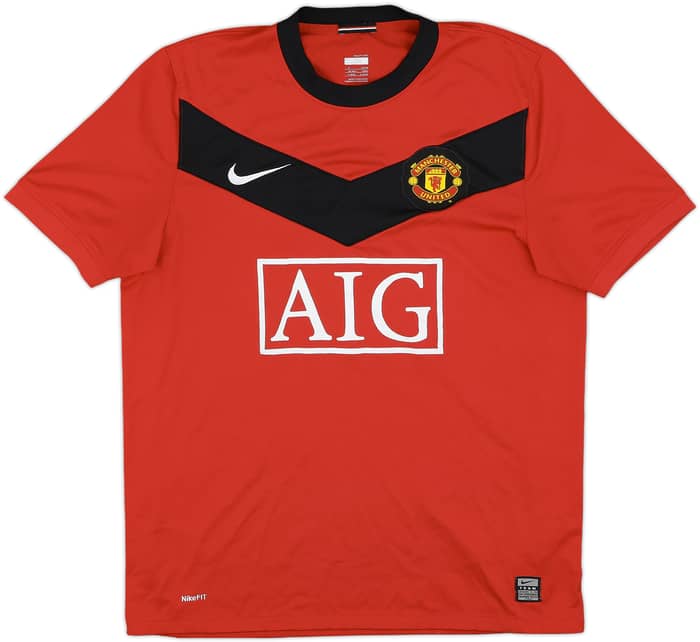 2009-10 Manchester United Home Shirt Owen #7 - 7/10 - (M)