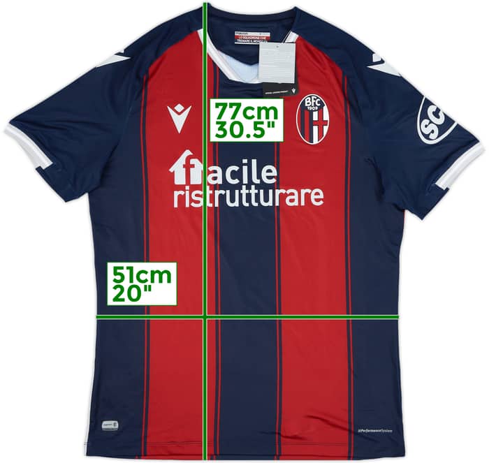 2020-21 Bologna Home Shirt (XL)