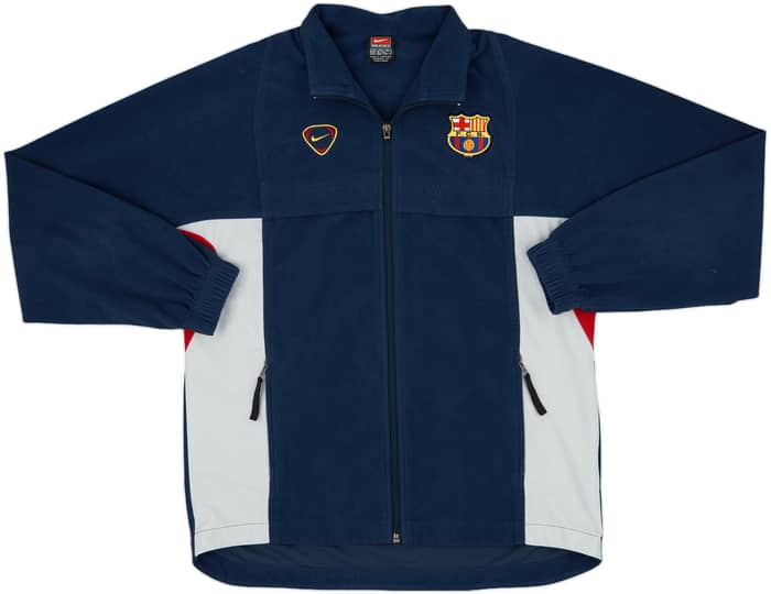 2000-01 Barcelona Nike Track Jacket - 8/10 - (XL.Boys)