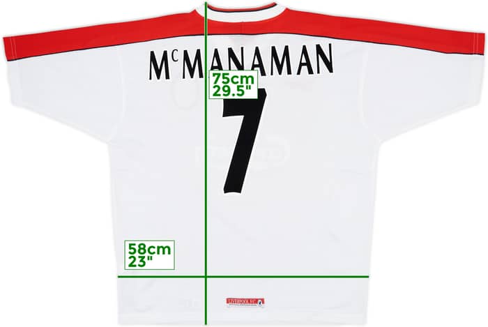 1998-99 Liverpool Away Shirt McManaman #7 - 9/10 - (L)