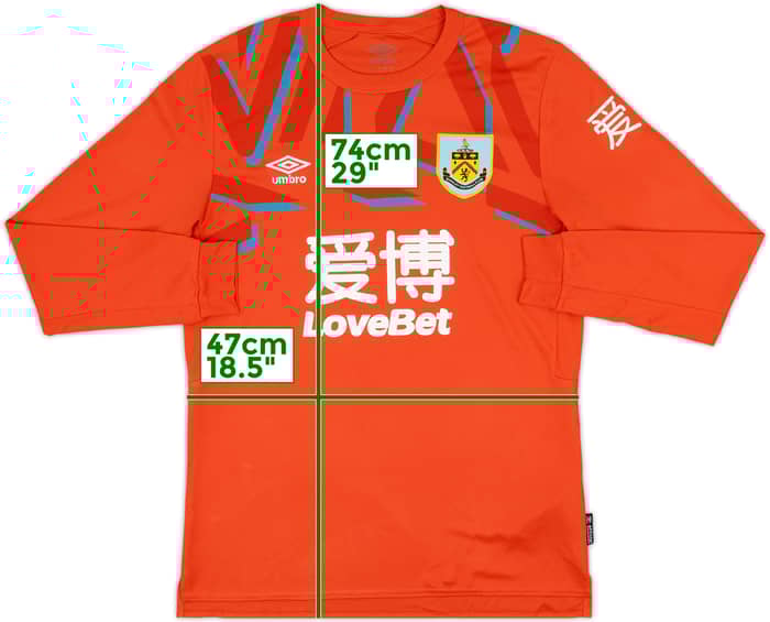 2019-20 Burnley GK Shirt - 8/10 - (M)