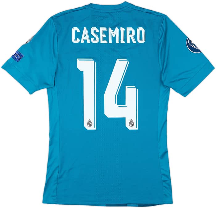 2017-18 Real Madrid Authentic Third Shirt Casemiro #14 - 7/10 - (S)