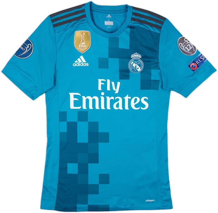 2017-18 Real Madrid Authentic Third Shirt Casemiro #14 - 7/10 - (S)