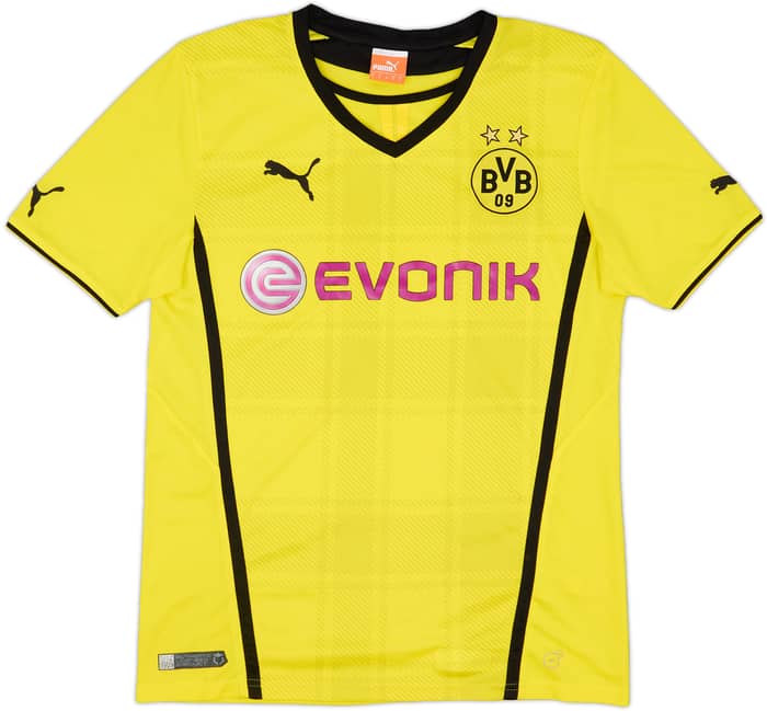 2013-14 Borussia Dortmund Home Shirt - 8/10 - (S)