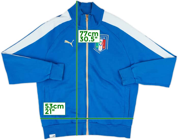 2012-13 Italy Puma Track Jacket - 8/10 - (XL)