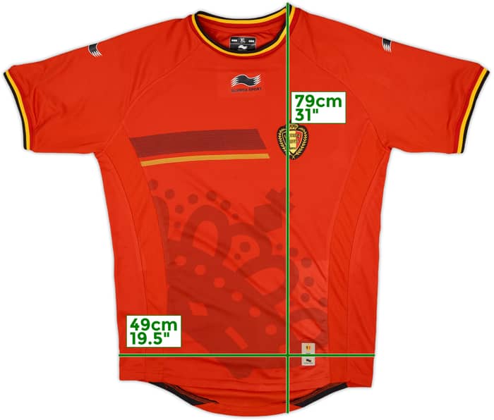 2014-15 Belgium Home Shirt - 9/10 - (XL)